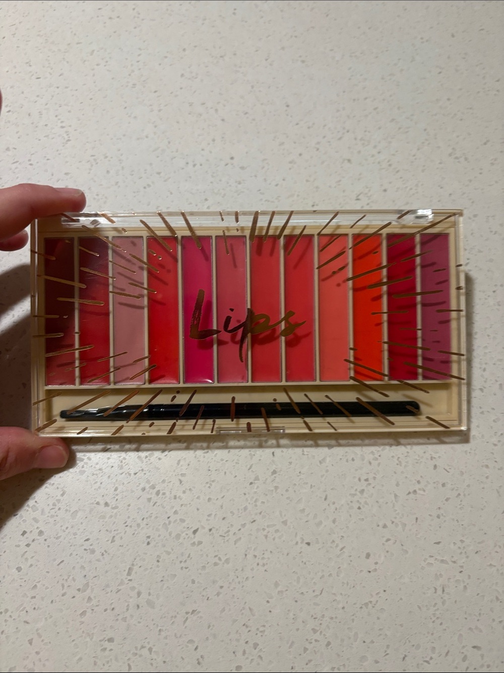 Lips Vegan Multi-Shade Lip Palette - Pink & Coral Reds